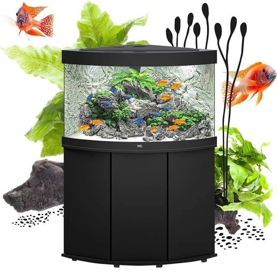 JUWEL Trigon 350 aquarium with cabinet